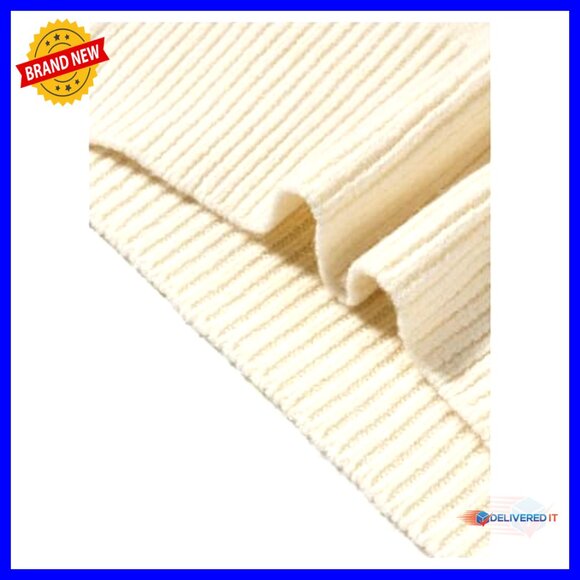 Mock Neck Sweater Vest Cap Sleeve Knit Elegant Casual Office Wear - Picture 4 of 5